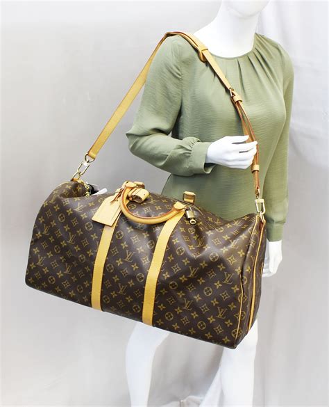 louis vuitton keepall 55 bandouliere price